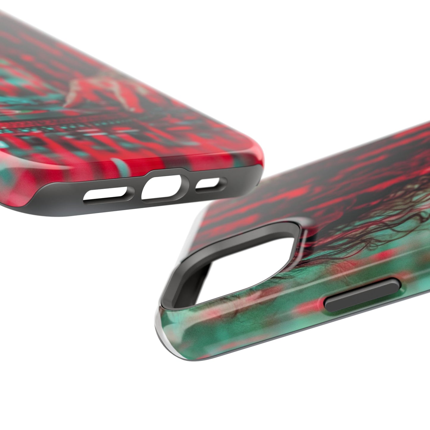 "Vinyl Virtuoso" Luxury Magnetic Wireless Charging iPhone Case by Moxie Jay
