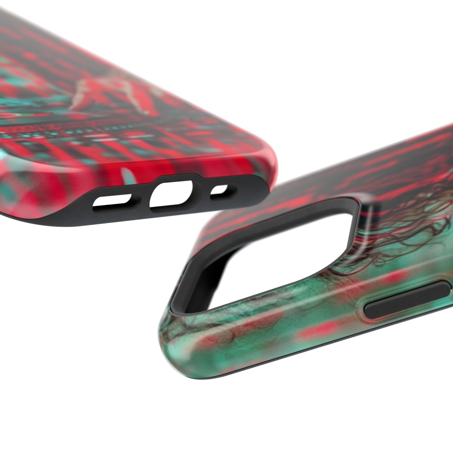 "Vinyl Virtuoso" Luxury Magnetic Wireless Charging iPhone Case by Moxie Jay