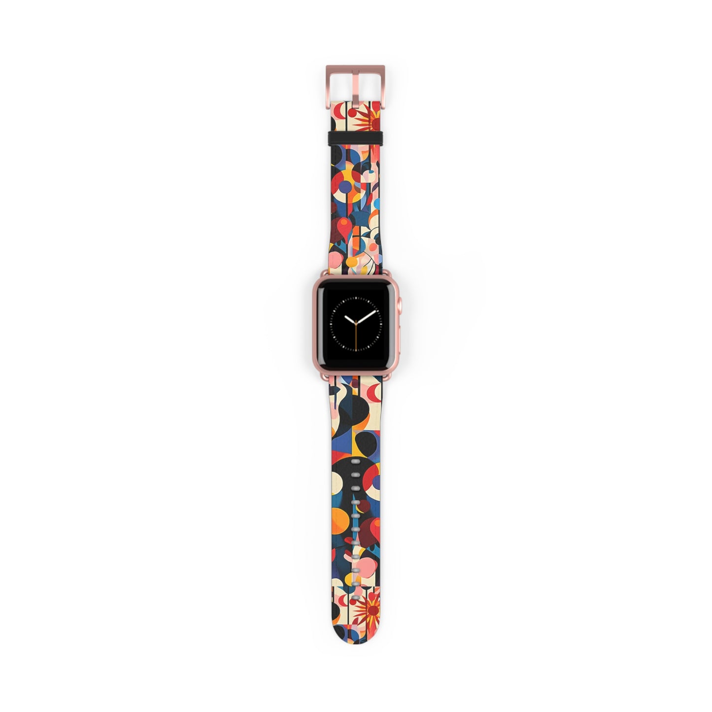Colorful Geometric Watch Band – Stylish Accessory for Any Occasion
