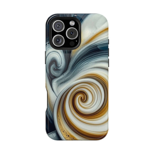 Artistic Magnetic Tough Cases - Swirl Design for iPhone