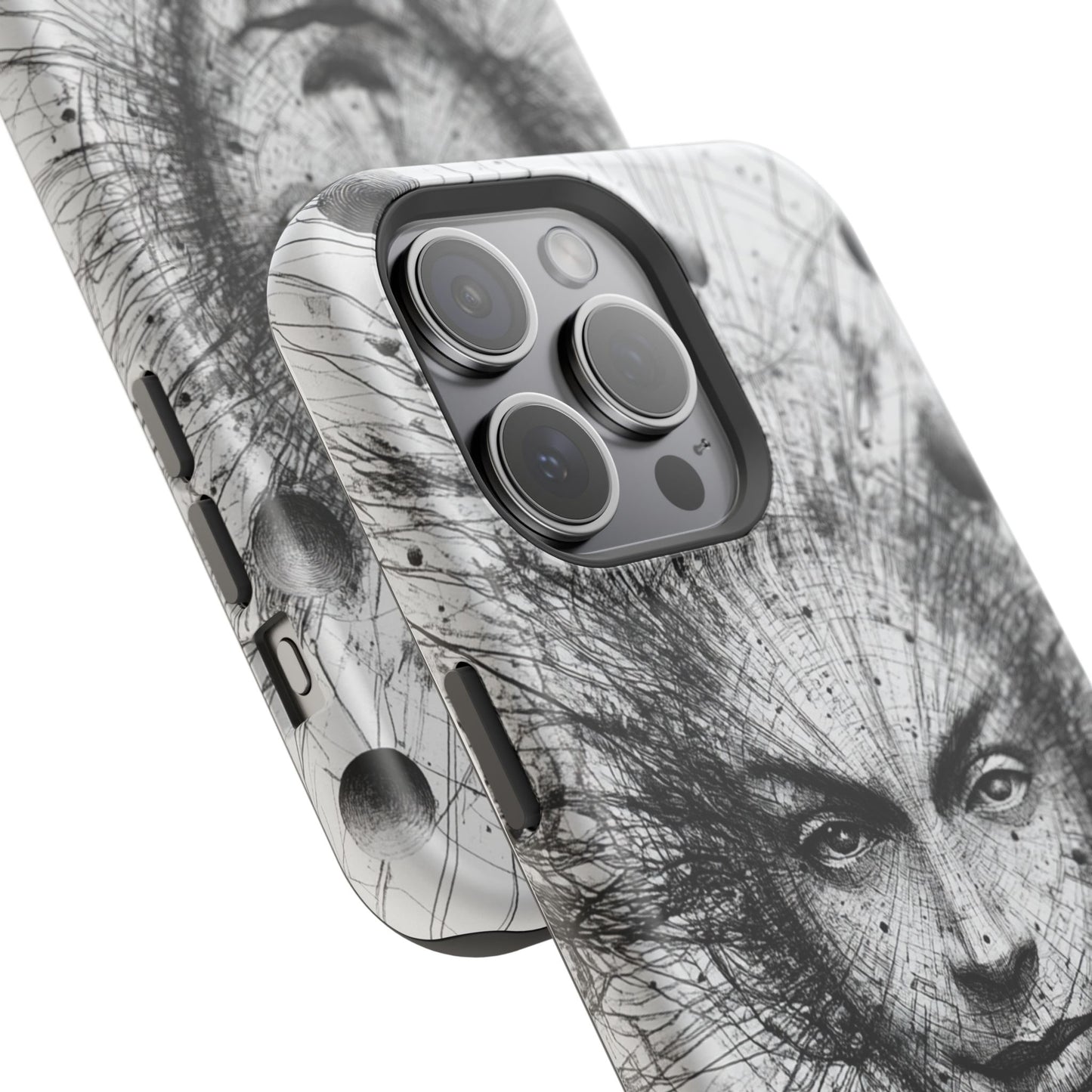 Artistic Magnetic Phone Case - Unique Design for Creative Minds