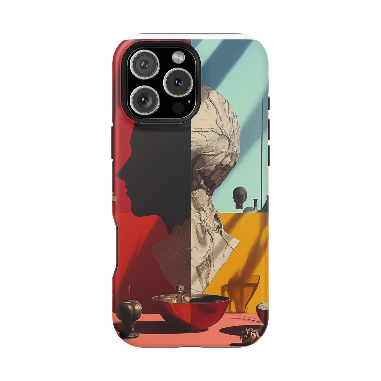 Luxurious MagSafe® Compatible iPhone Case - "Vintage Silhouette" by Moxie-Jay