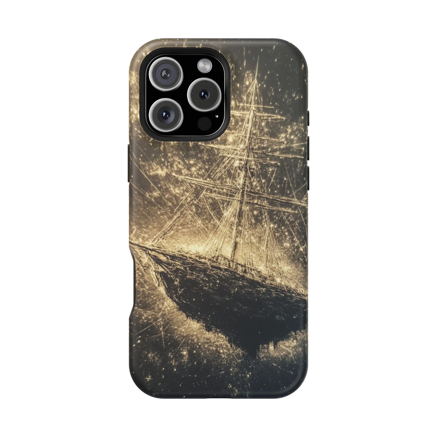 Vintage Ship Magnetic Tough Cases | Nautical Phone Cover for Adventure Lovers