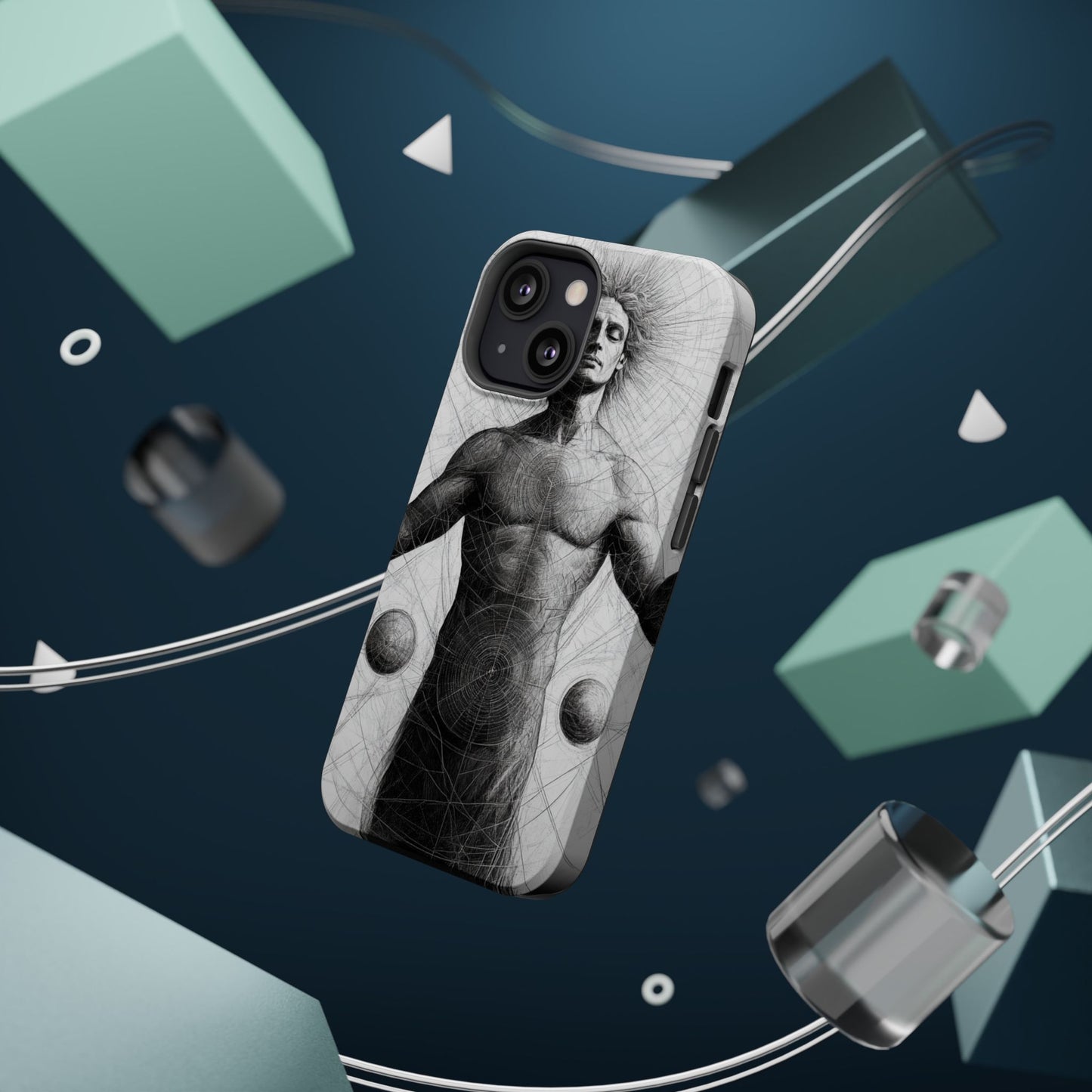 Artistic Magnetic Tough Case with Mystical Design