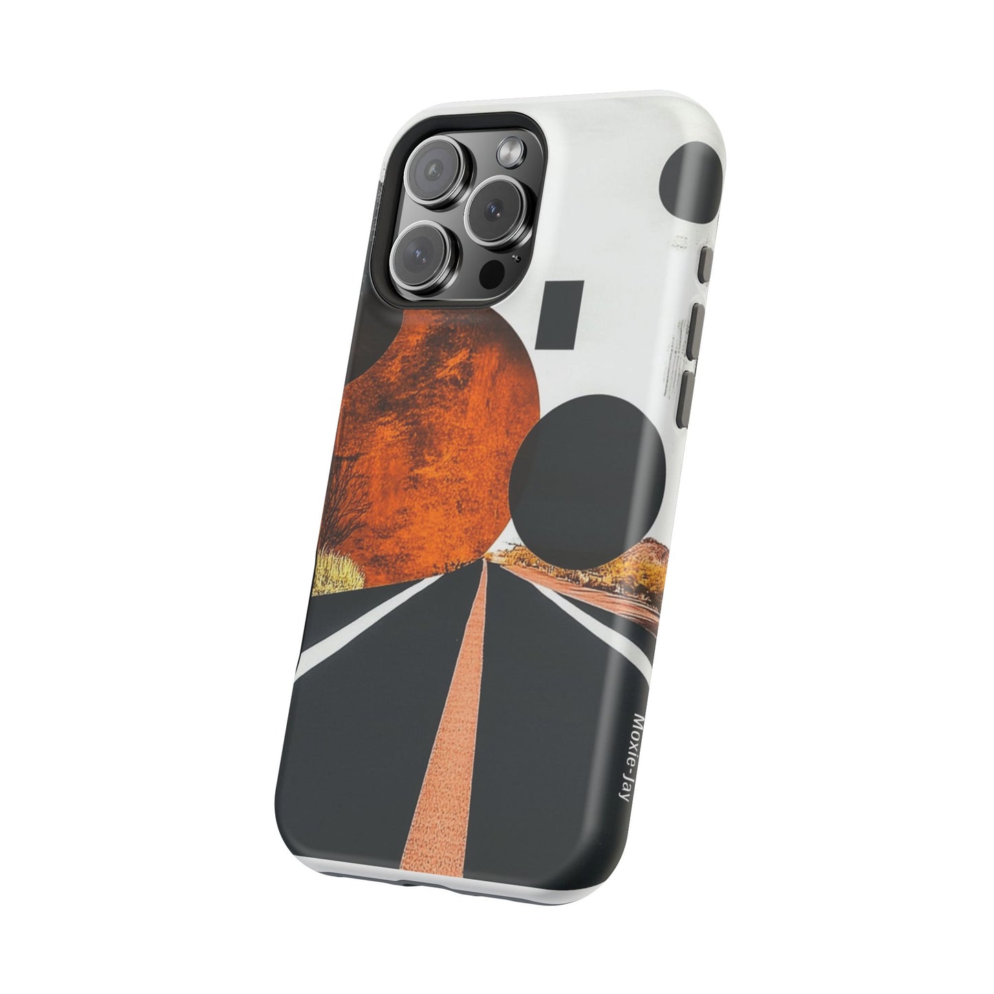 Magnetic Tough Case - Abstract Road Design by Moxie Jay
