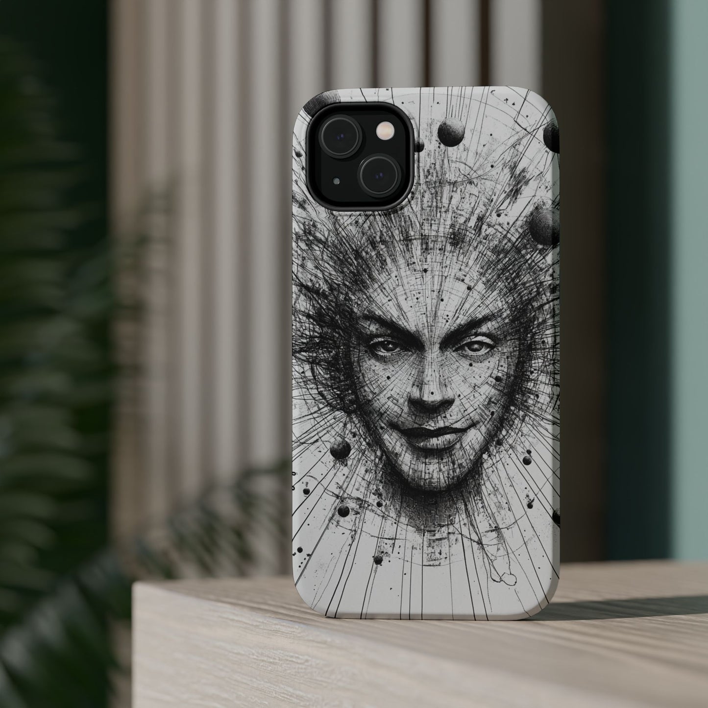 Artistic Magnetic Phone Case - Unique Design for Creative Minds
