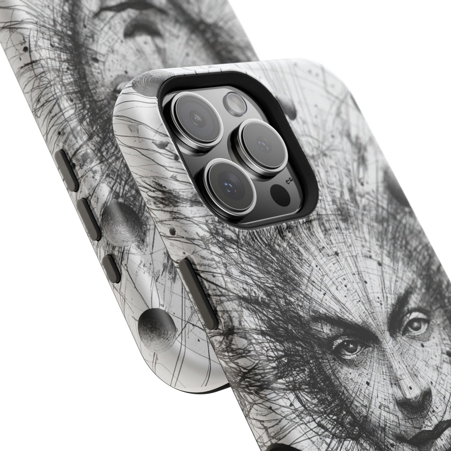 Artistic Magnetic Phone Case - Unique Design for Creative Minds