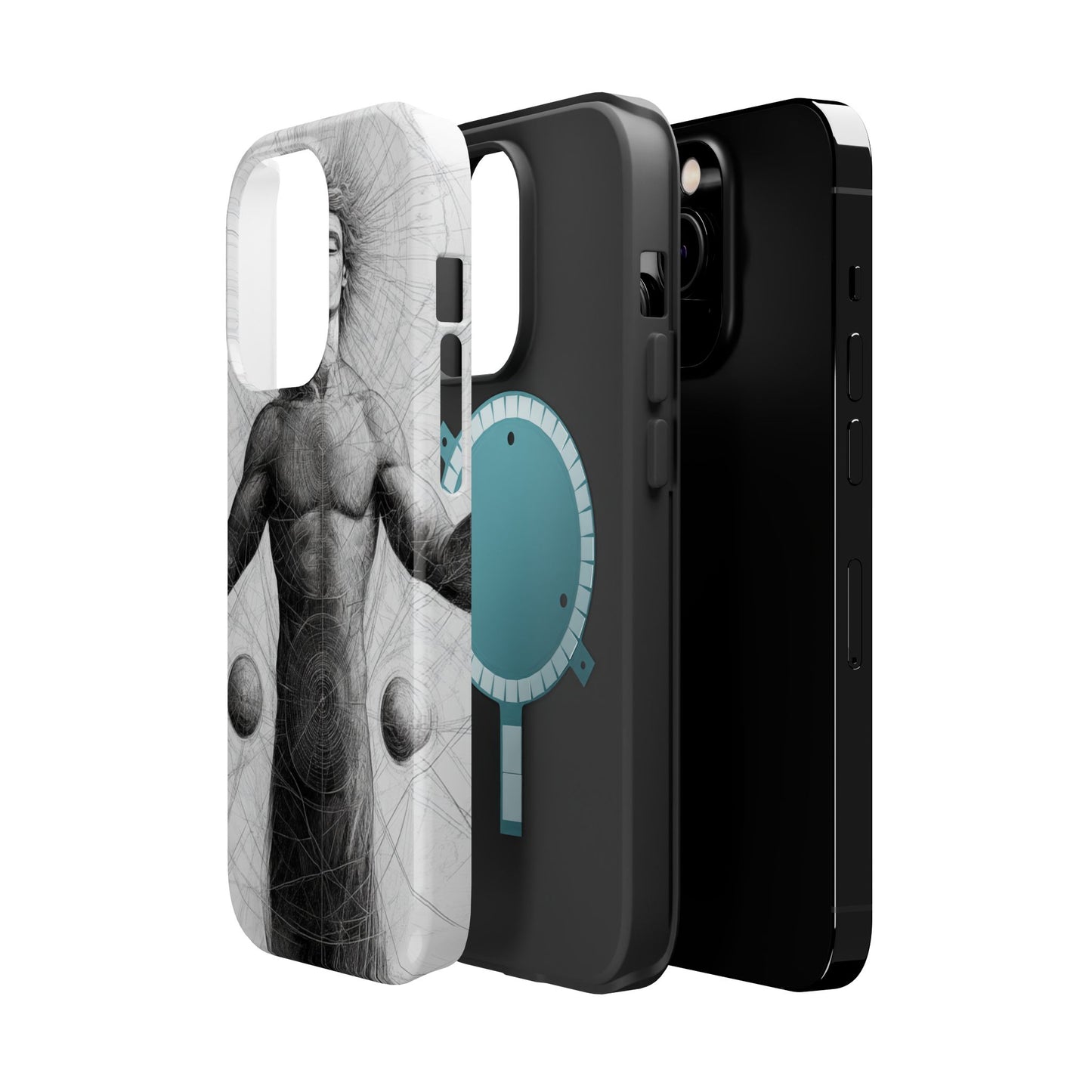 Artistic Magnetic Tough Case with Mystical Design