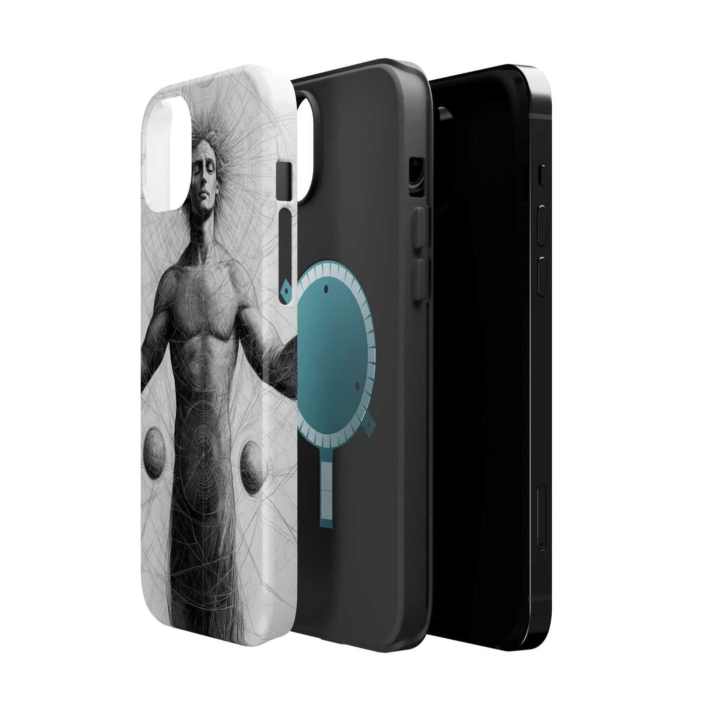 Artistic Magnetic Tough Case with Mystical Design