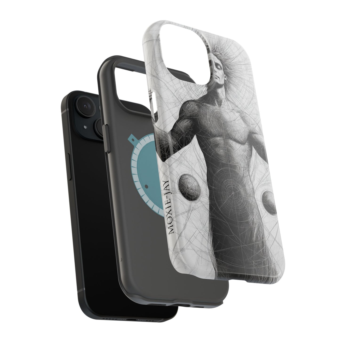 Artistic Magnetic Tough Case with Mystical Design
