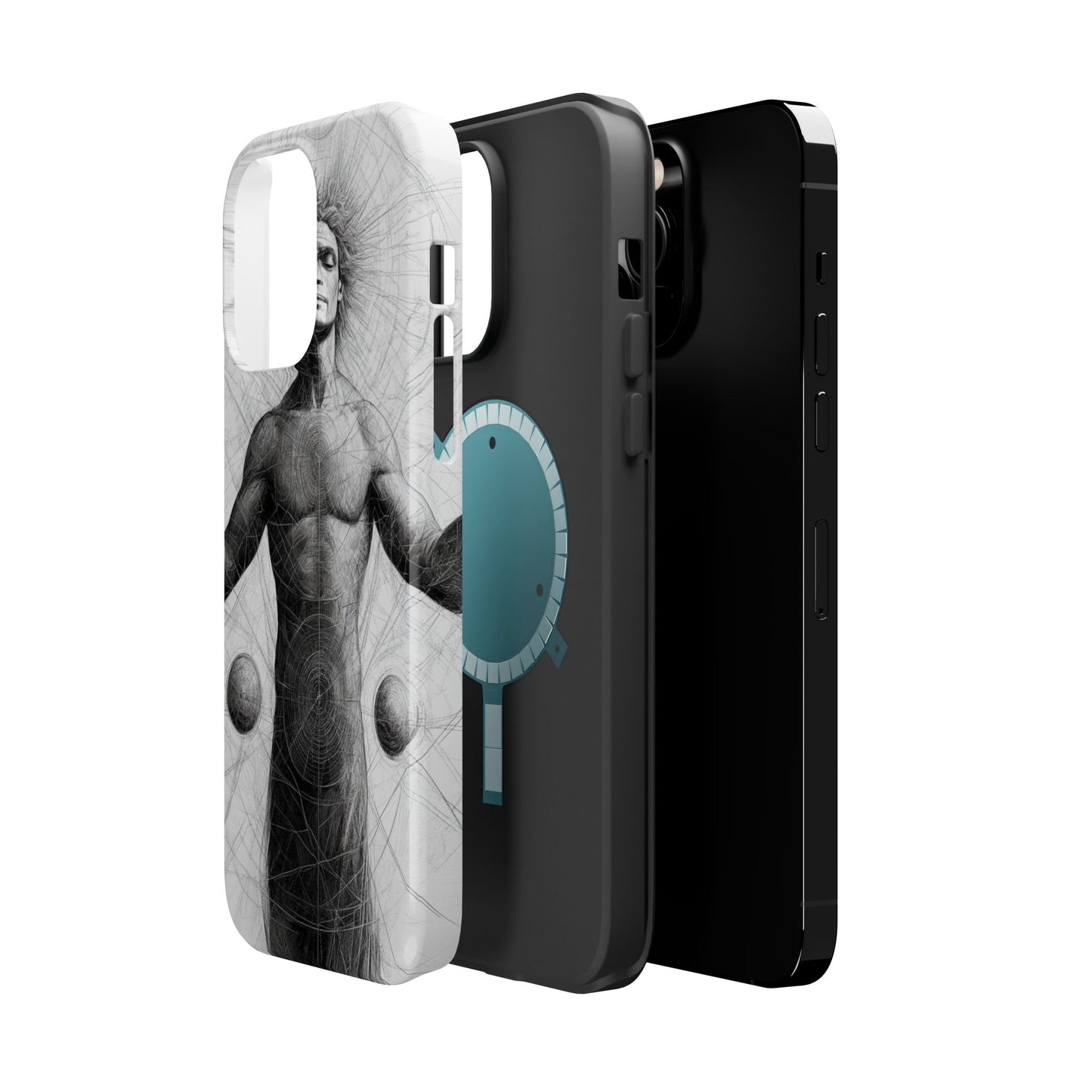 Artistic Magnetic Tough Case with Mystical Design