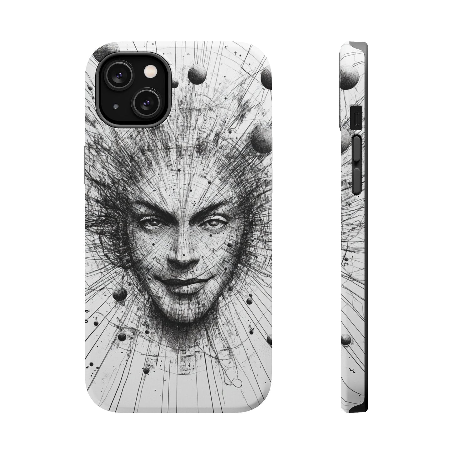 Artistic Magnetic Phone Case - Unique Design for Creative Minds