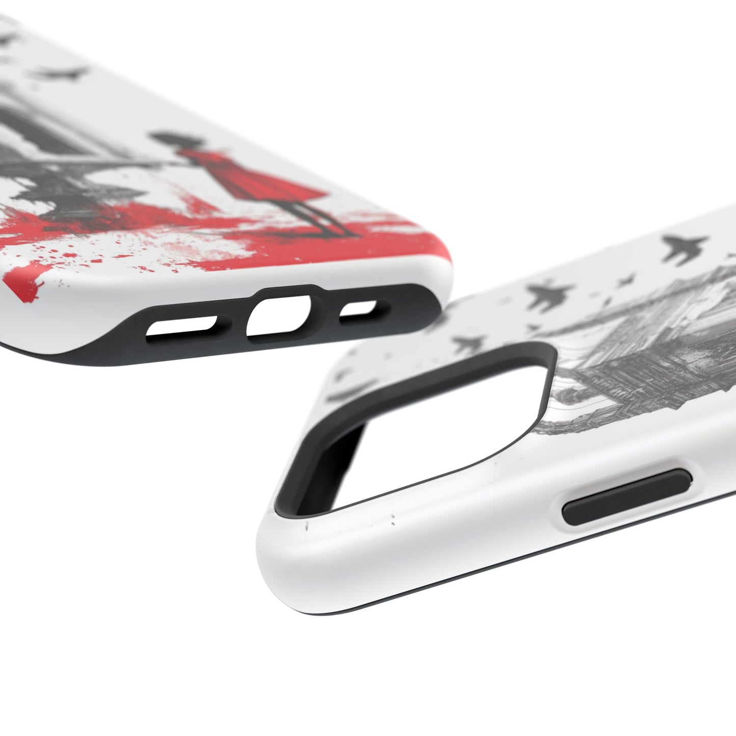iPhone Case - Little Girl in Red Dress Design
