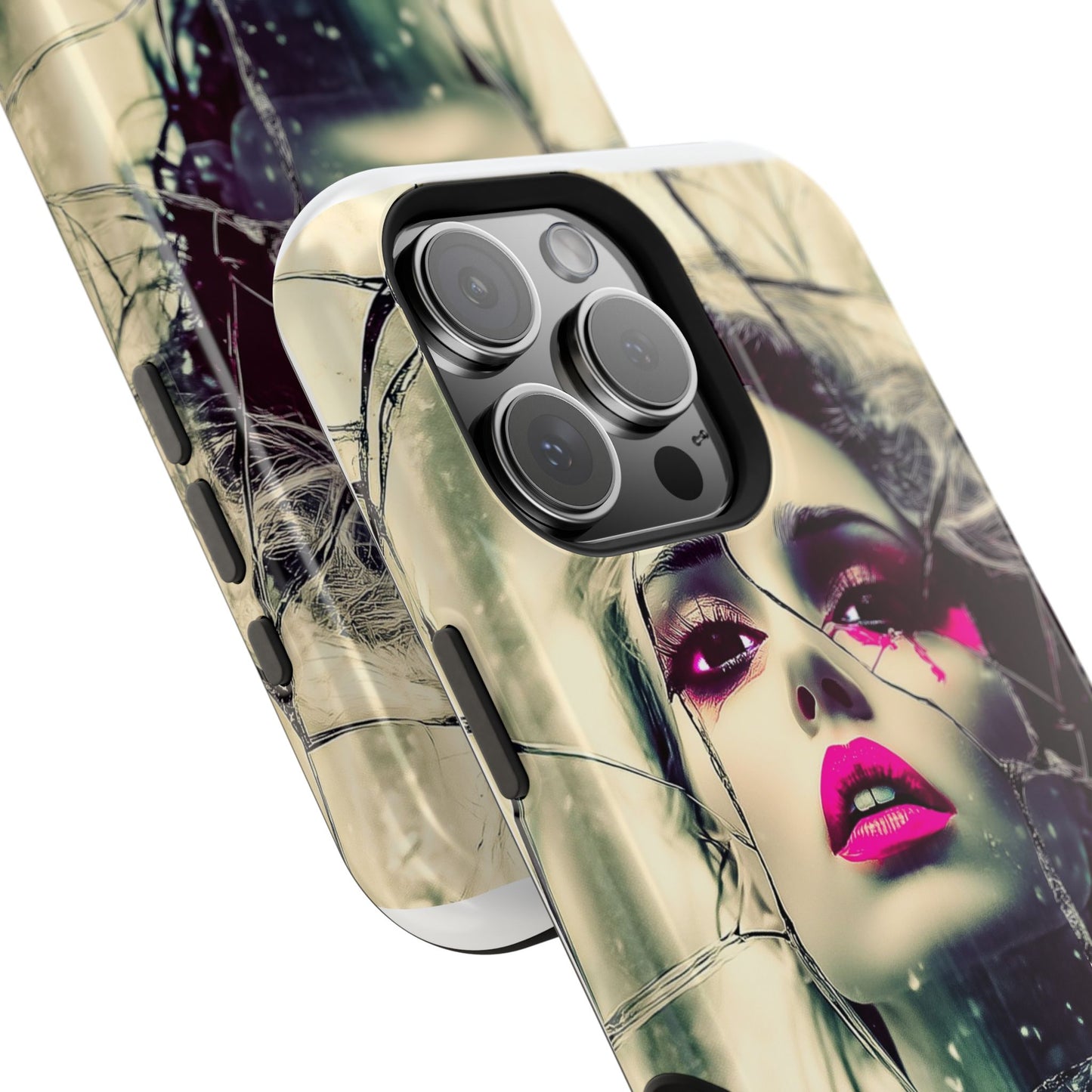 Phone Cases - Shattered Glass Design by Moxie-jay