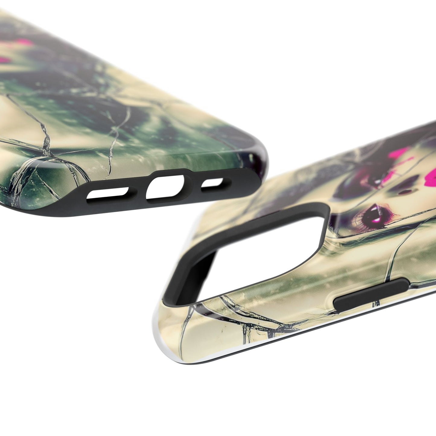 Phone Cases - Shattered Glass Design by Moxie-jay