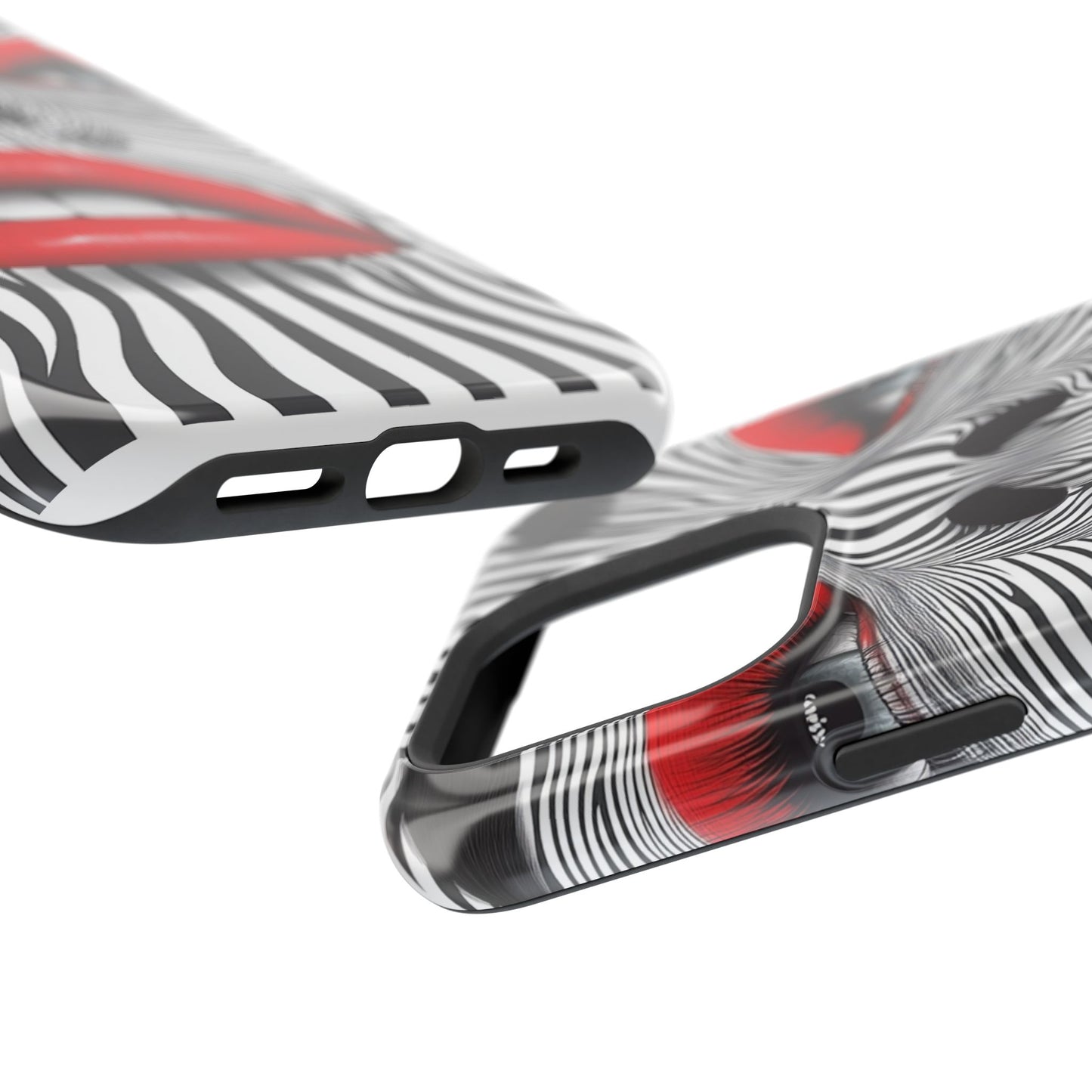 Bold Magnetic Tough Case with Striking Lip Design