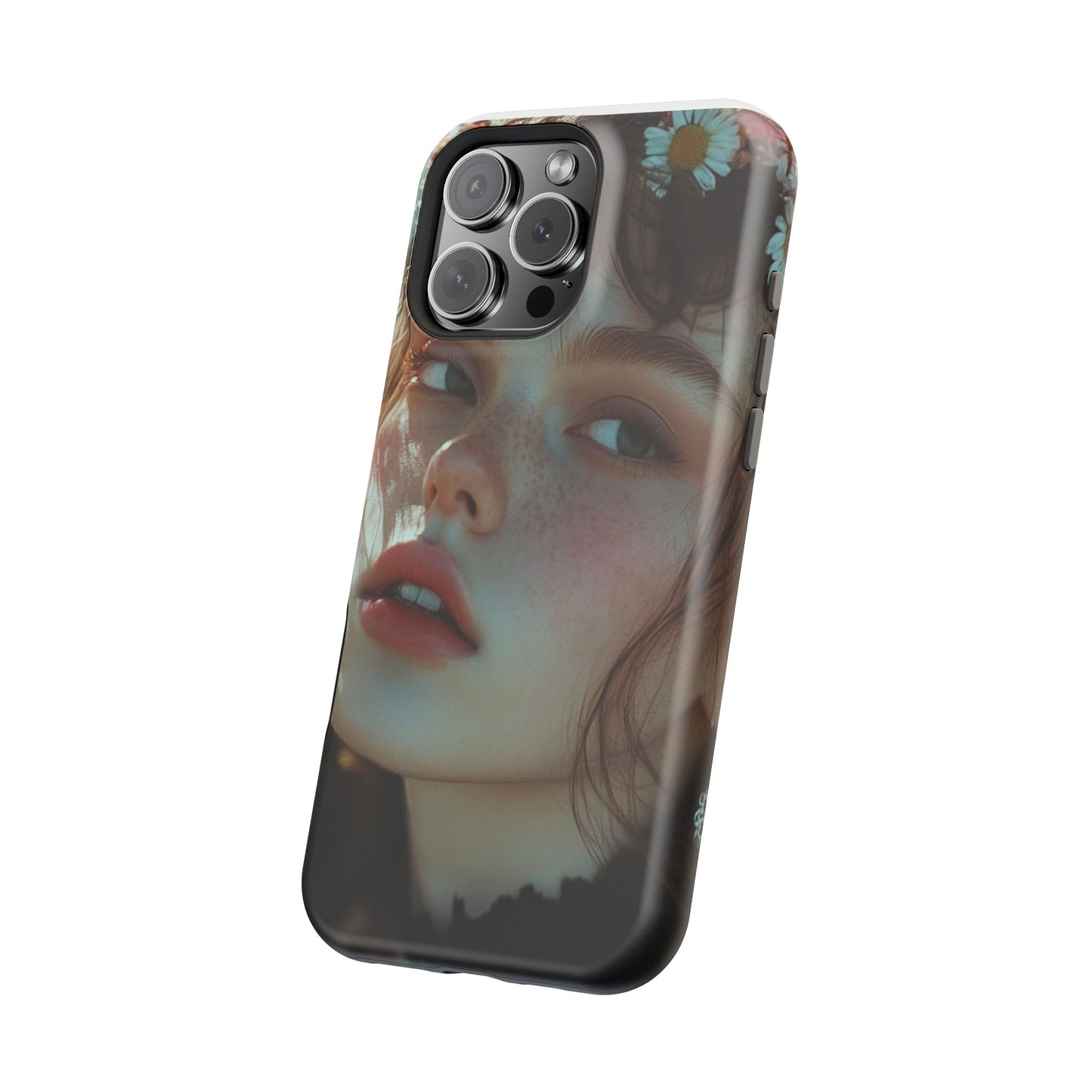 Phone Case Angelic Redhead Fashion Editorial Style