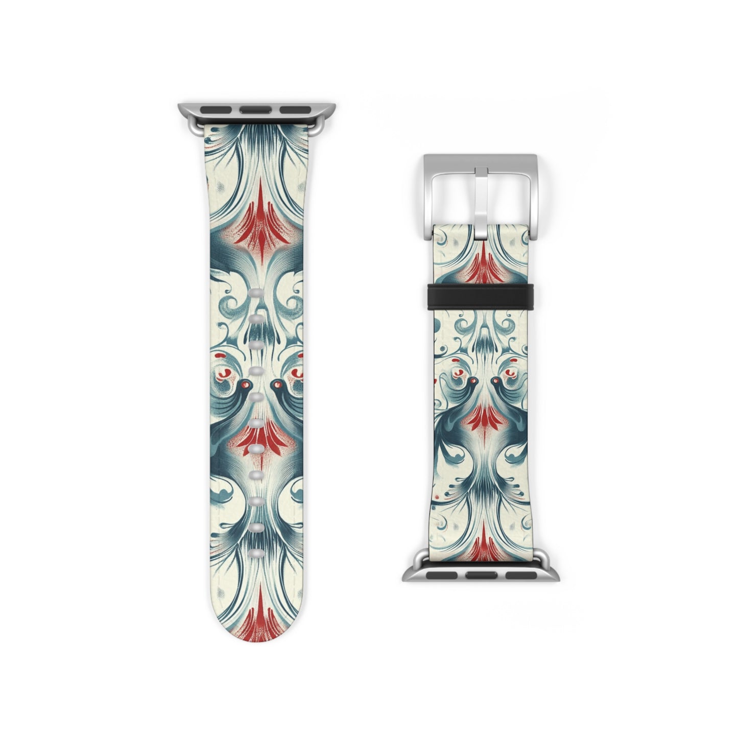 Vintage Floral Watch Band - Elegant Design for Apple Watch