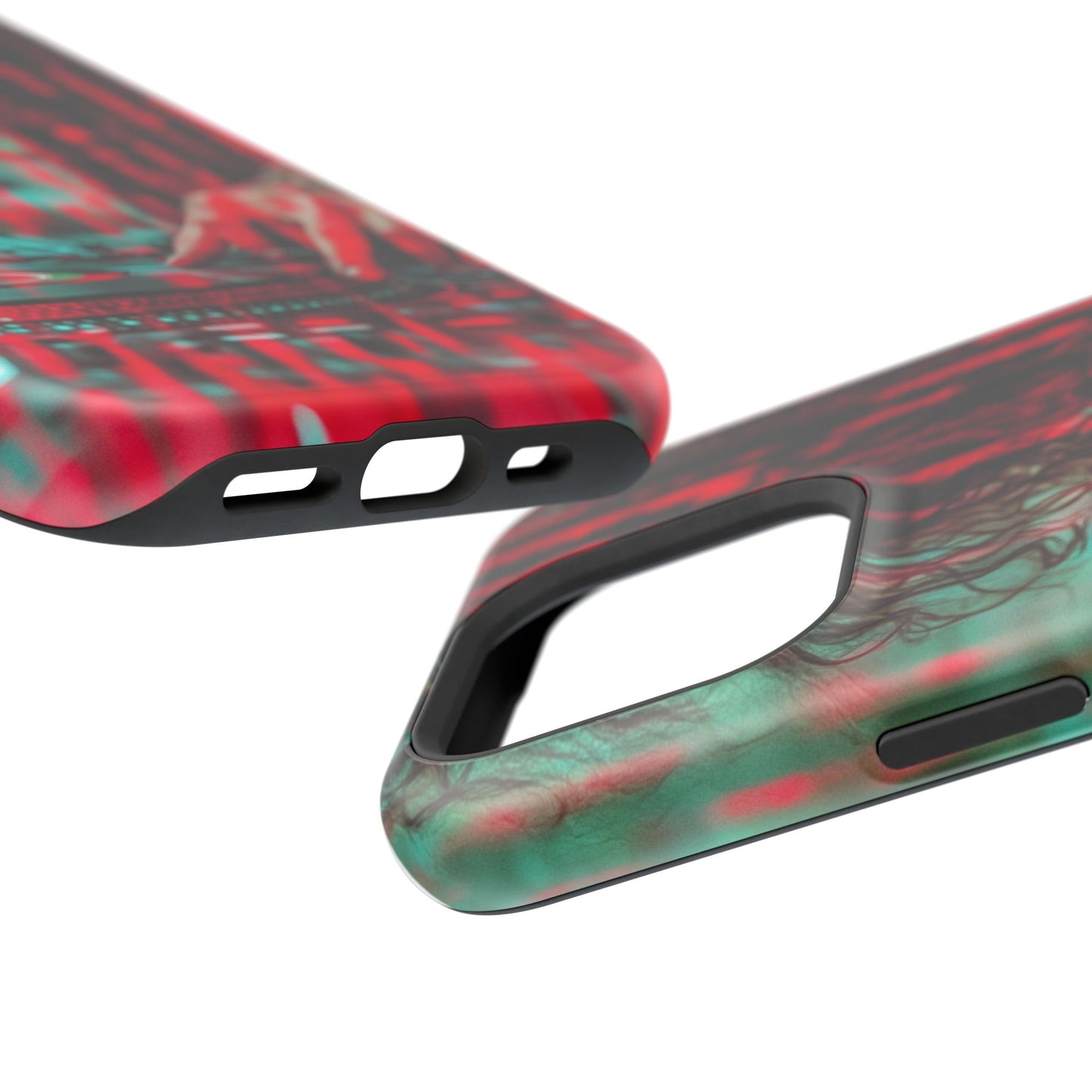 "Vinyl Virtuoso" Luxury Magnetic Wireless Charging iPhone Case by Moxie Jay