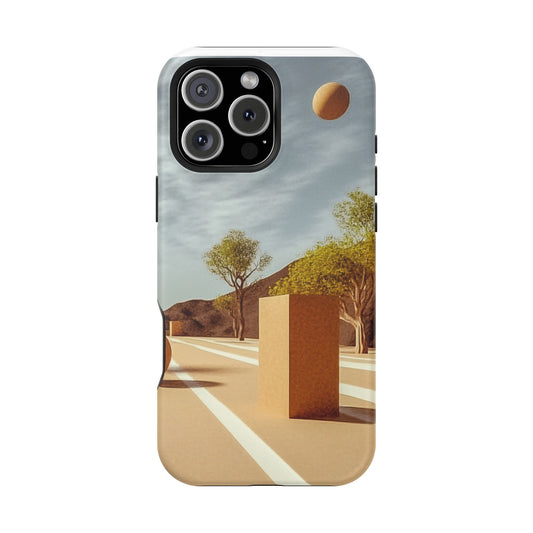 Abstract Dayscape MagSafe® iPhone Case - Moxie-Jay Art Edition