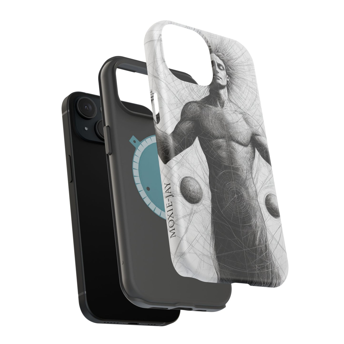 Artistic Magnetic Tough Case with Mystical Design
