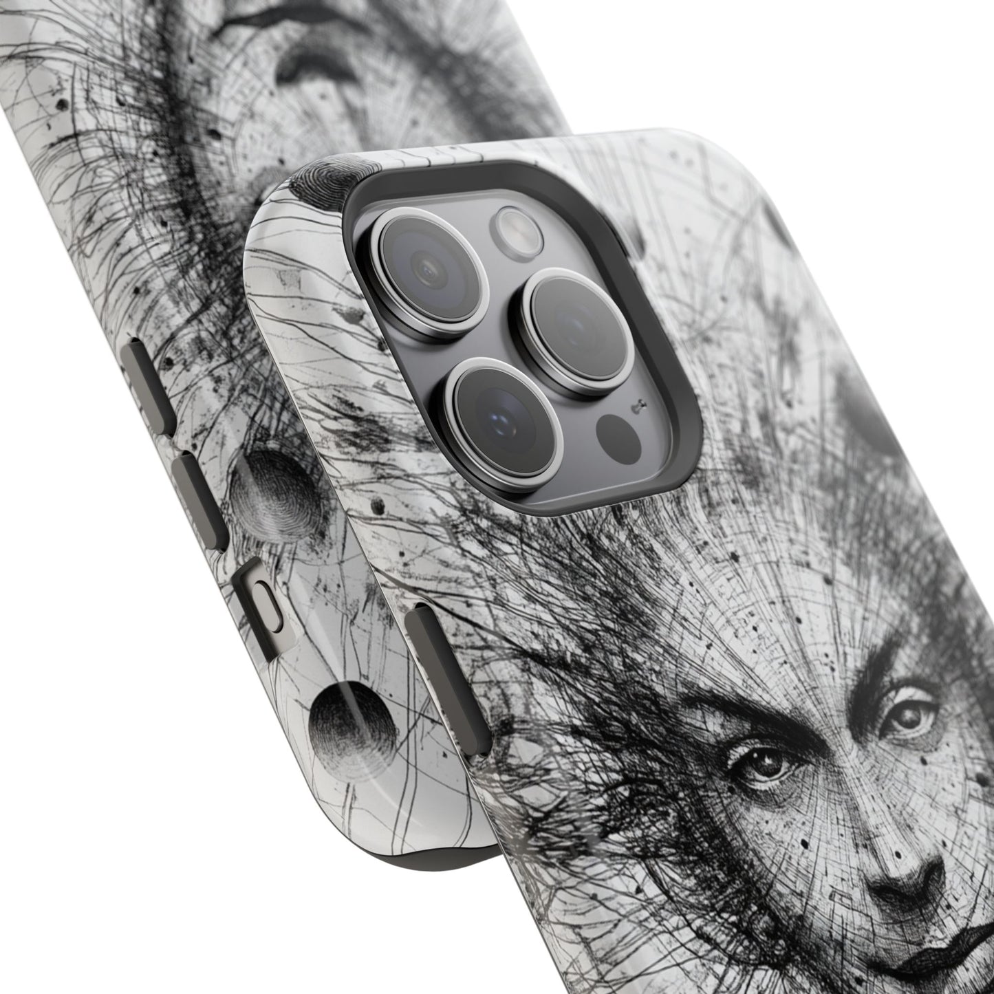 Artistic Magnetic Phone Case - Unique Design for Creative Minds