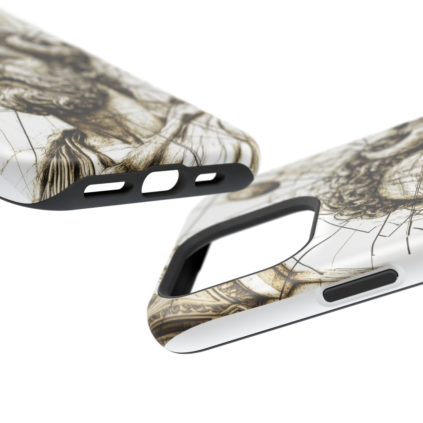 Stylish Magnetic Tough Cases - Greek God Design, Perfect for Gift Giving