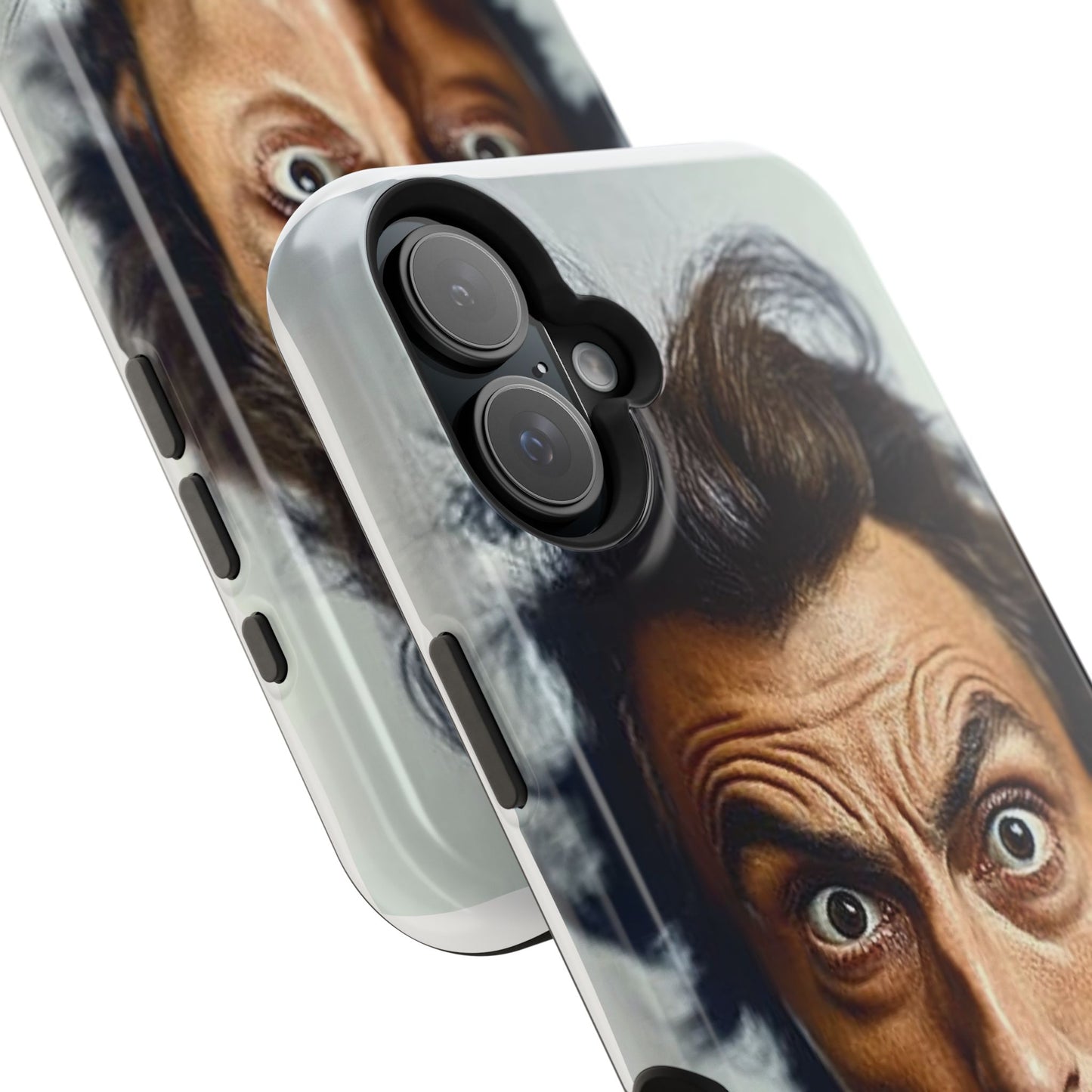 Luxurious Magnetic Wireless Charging Tough iPhone Case - “Close-Up Salvador Dali” by Moxie-Jay
