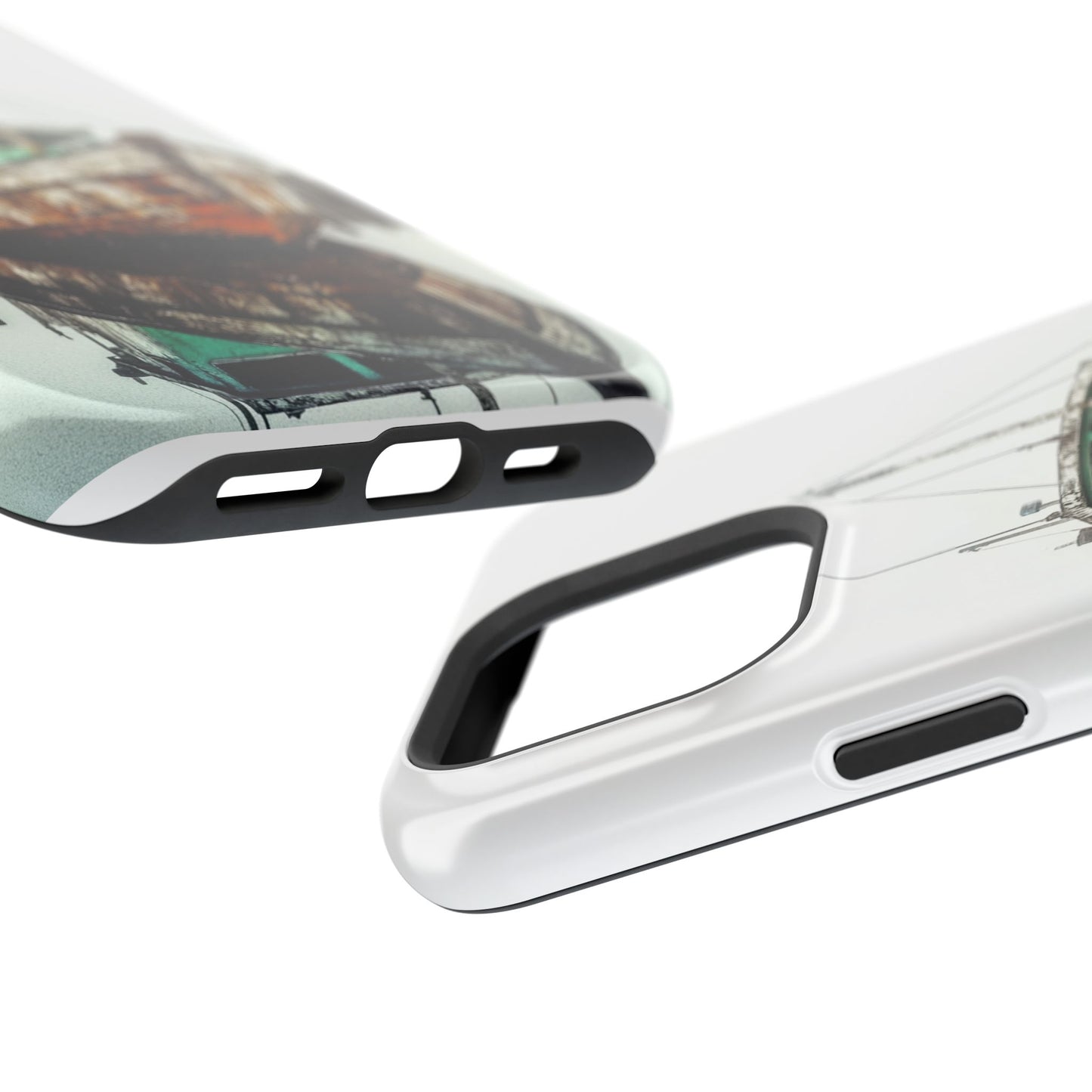 Rustic Boat Magnetic Tough Case for iPhone - Durable & Stylish Protection