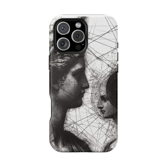 Artistic Magnetic Tough Phone Cases - Unique Design for Stylish Protection