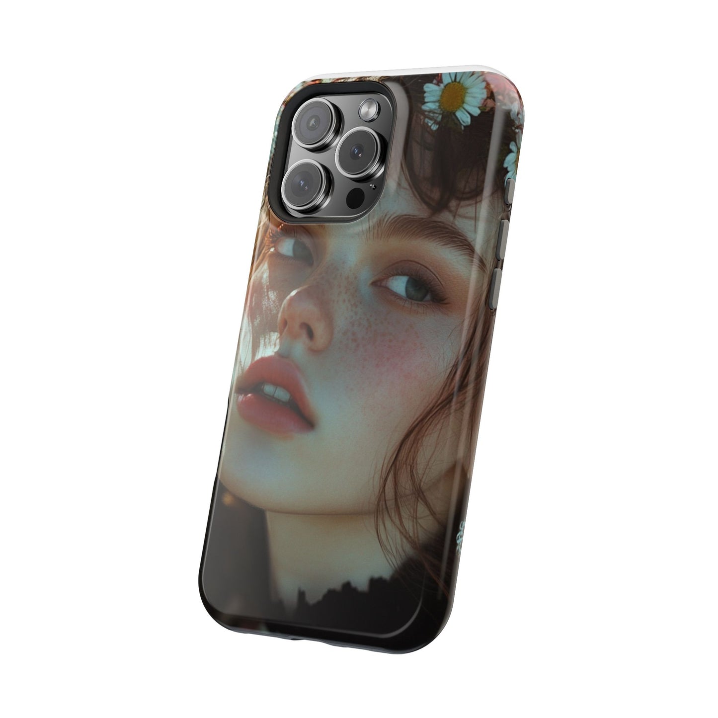 Phone Case Angelic Redhead Fashion Editorial Style