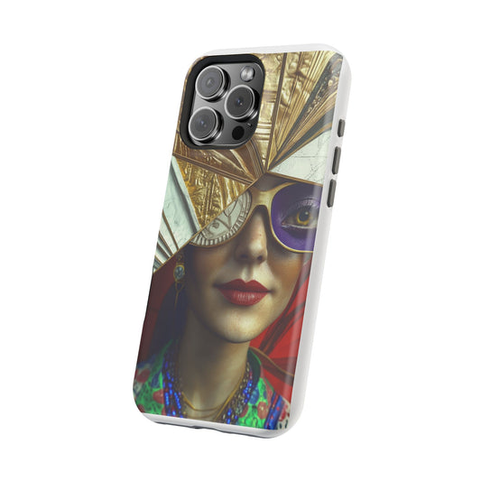 Phone Case - Wireless Charging - Original Art - Vanity Fair Women - Tough iPhone Protector