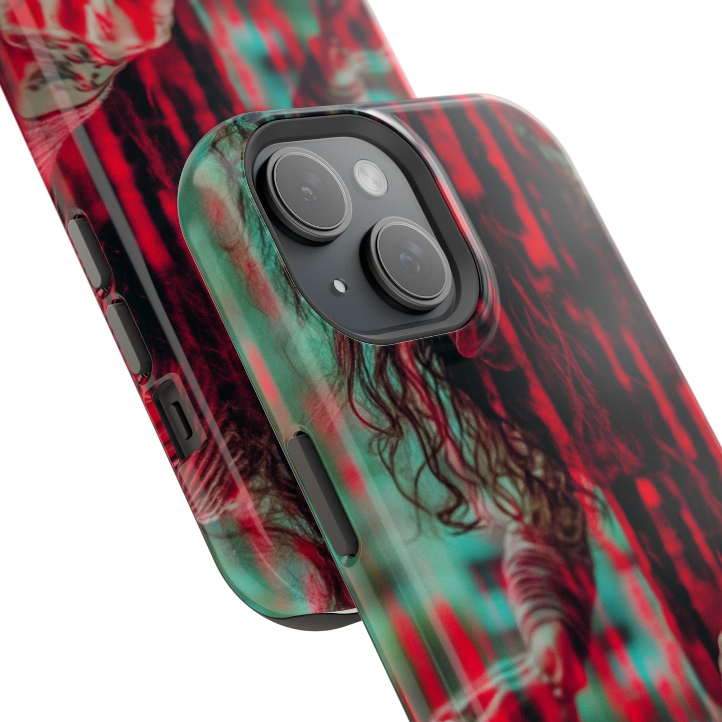 "Vinyl Virtuoso" Luxury Magnetic Wireless Charging iPhone Case by Moxie Jay