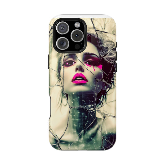 Phone Cases - Shattered Glass Design by Moxie-jay