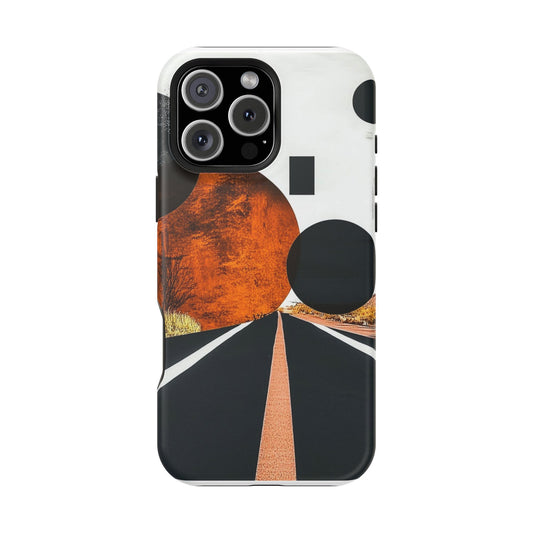 Magnetic Tough Case - Abstract Road Design by Moxie Jay