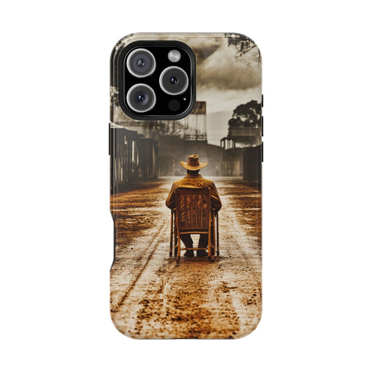 Vintage Western Magnetic Tough Cases - Perfect for Outdoor Enthusiasts