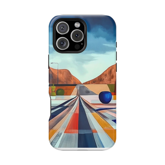 Magnetic Tough Cases - Vibrant Landscape Design, Orange County Artist Moxie Jay