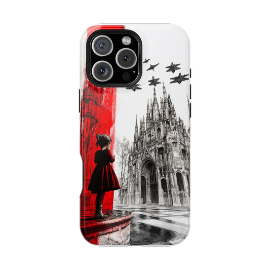 Magnetic Tough Cases Luxurious iPhone Protector with Moxie-Jay Piece Design