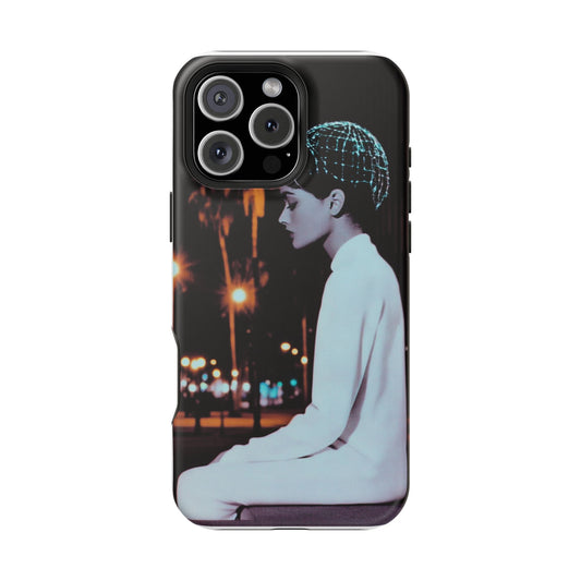 Phone Case Magnet Fashion Model Sitting Art Piece