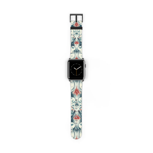 Vintage Floral Watch Band - Elegant Design for Apple Watch