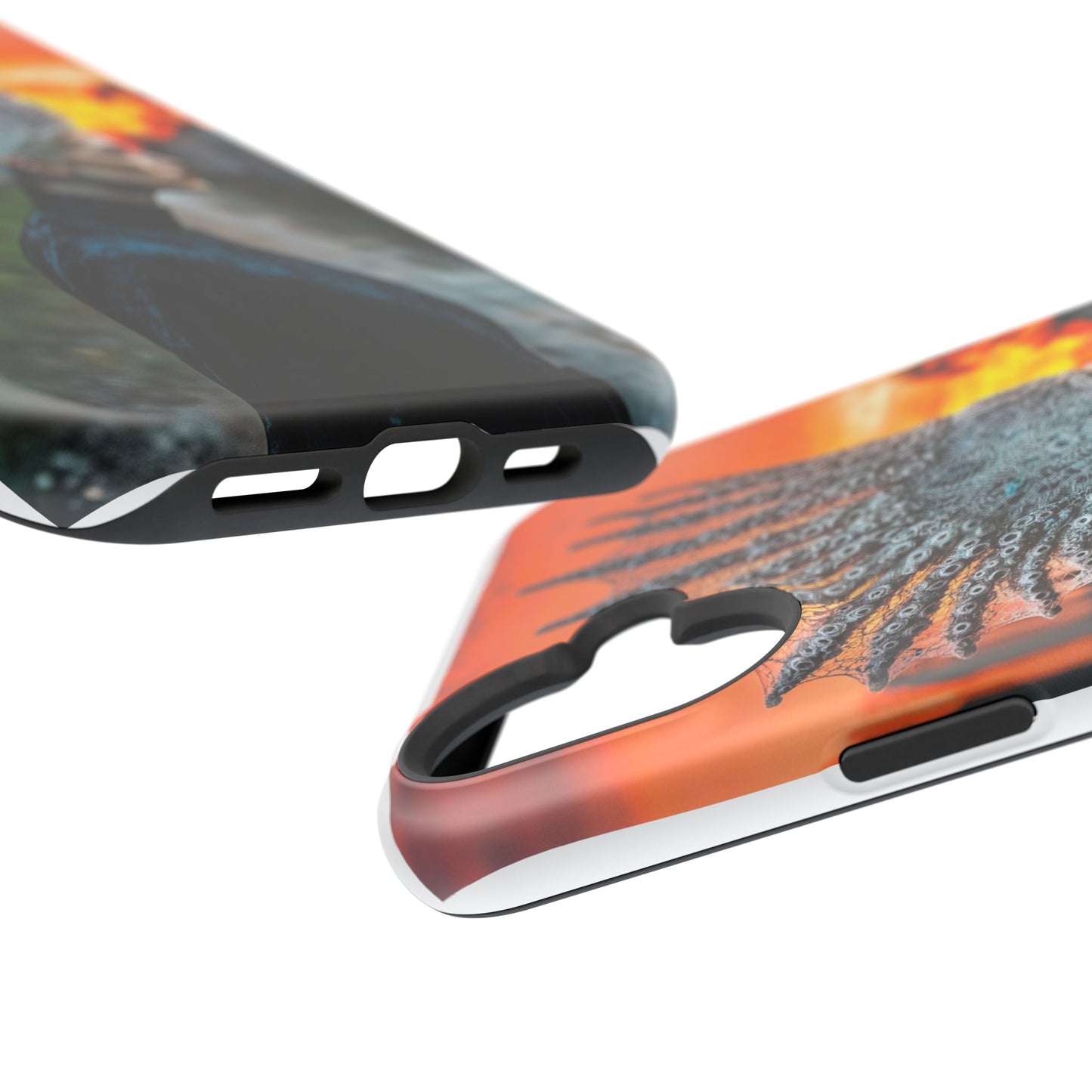 Sunset Goddess" Magnetic Wireless Charging iPhone Case by Moxie Jay