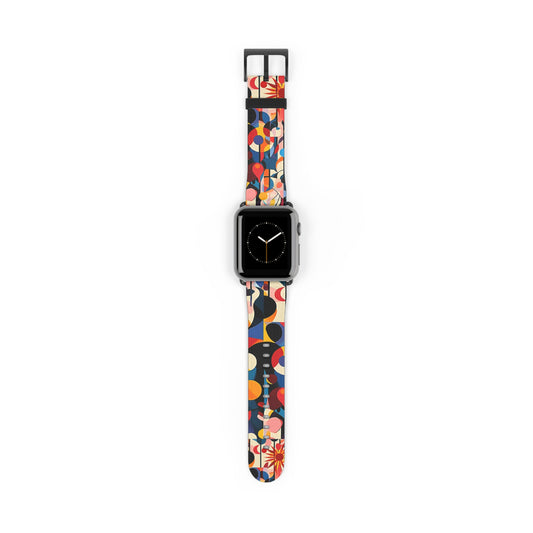 Colorful Geometric Watch Band – Stylish Accessory for Any Occasion