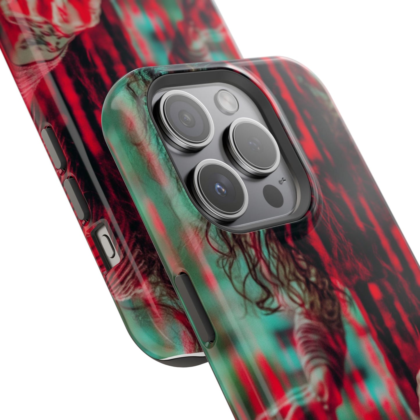 "Vinyl Virtuoso" Luxury Magnetic Wireless Charging iPhone Case by Moxie Jay