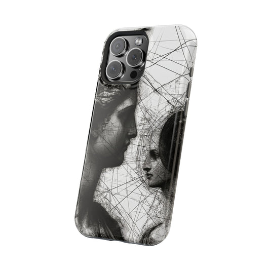 Artistic Magnetic Tough Phone Cases - Unique Design for Stylish Protection