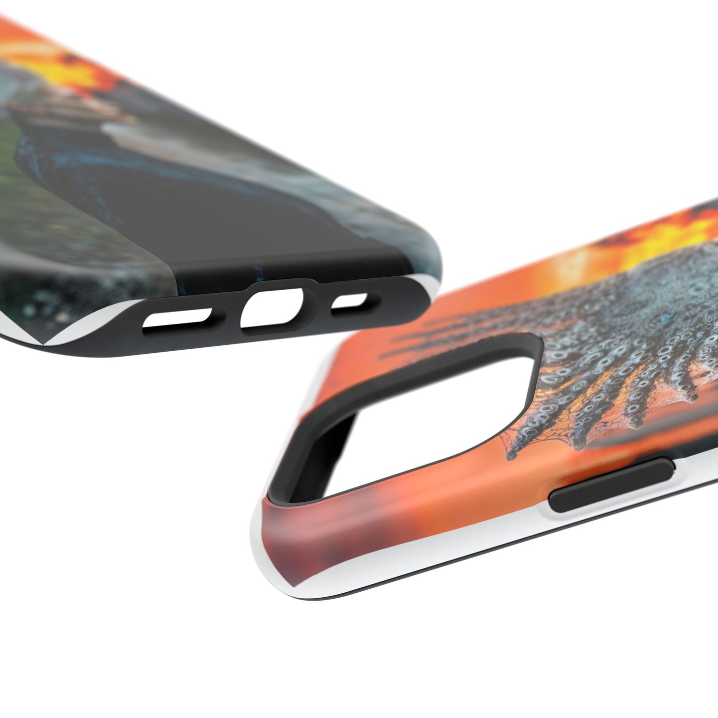 Sunset Goddess" Magnetic Wireless Charging iPhone Case by Moxie Jay