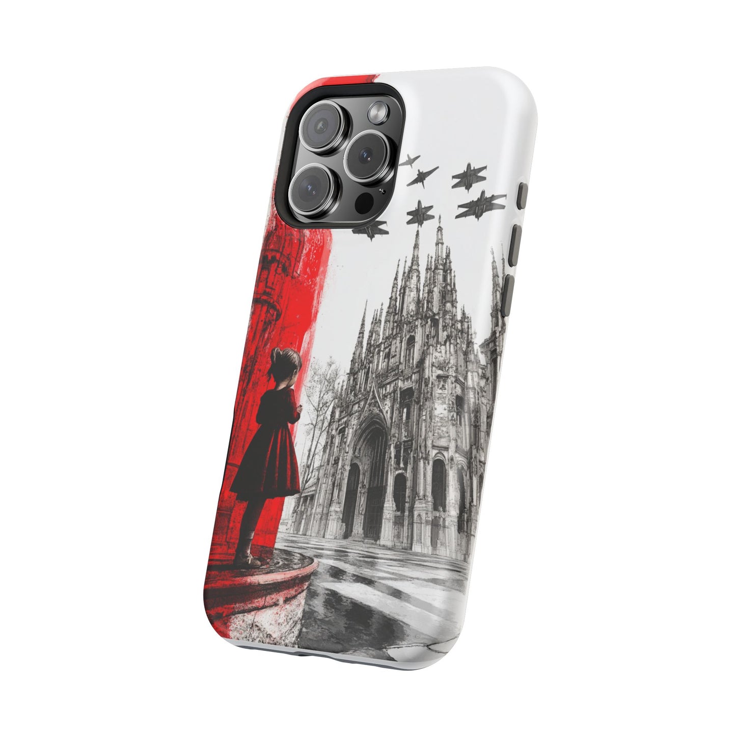 Magnetic Tough Cases Luxurious iPhone Protector with Moxie-Jay Piece Design