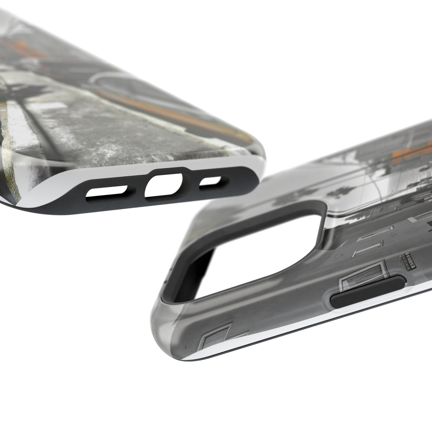 "Ocean Avenue" Luxury Magnetic Wireless Charging iPhone Case by Moxie Jay