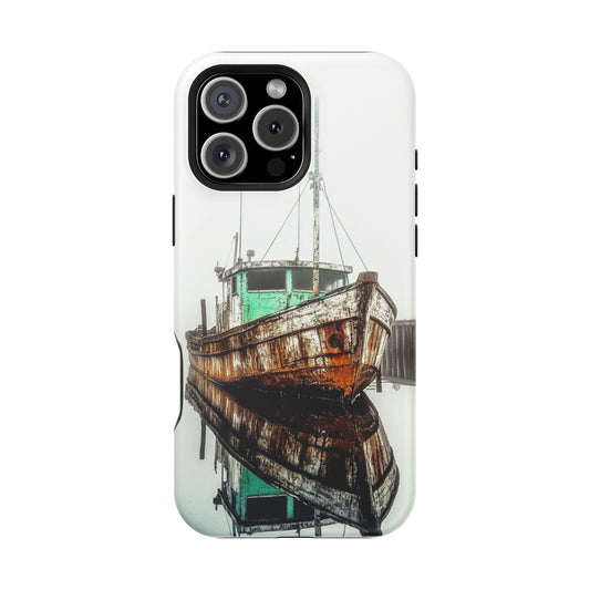 Rustic Boat Magnetic Tough Case for iPhone - Durable & Stylish Protection