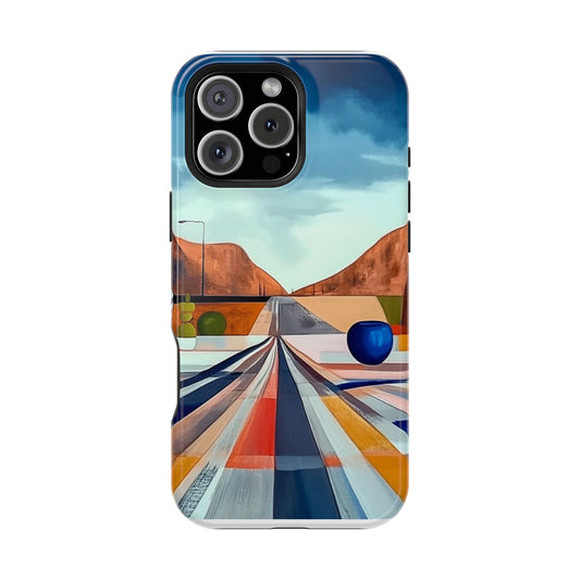 Magnetic Tough Cases - Vibrant Landscape Design, Orange County Artist Moxie Jay